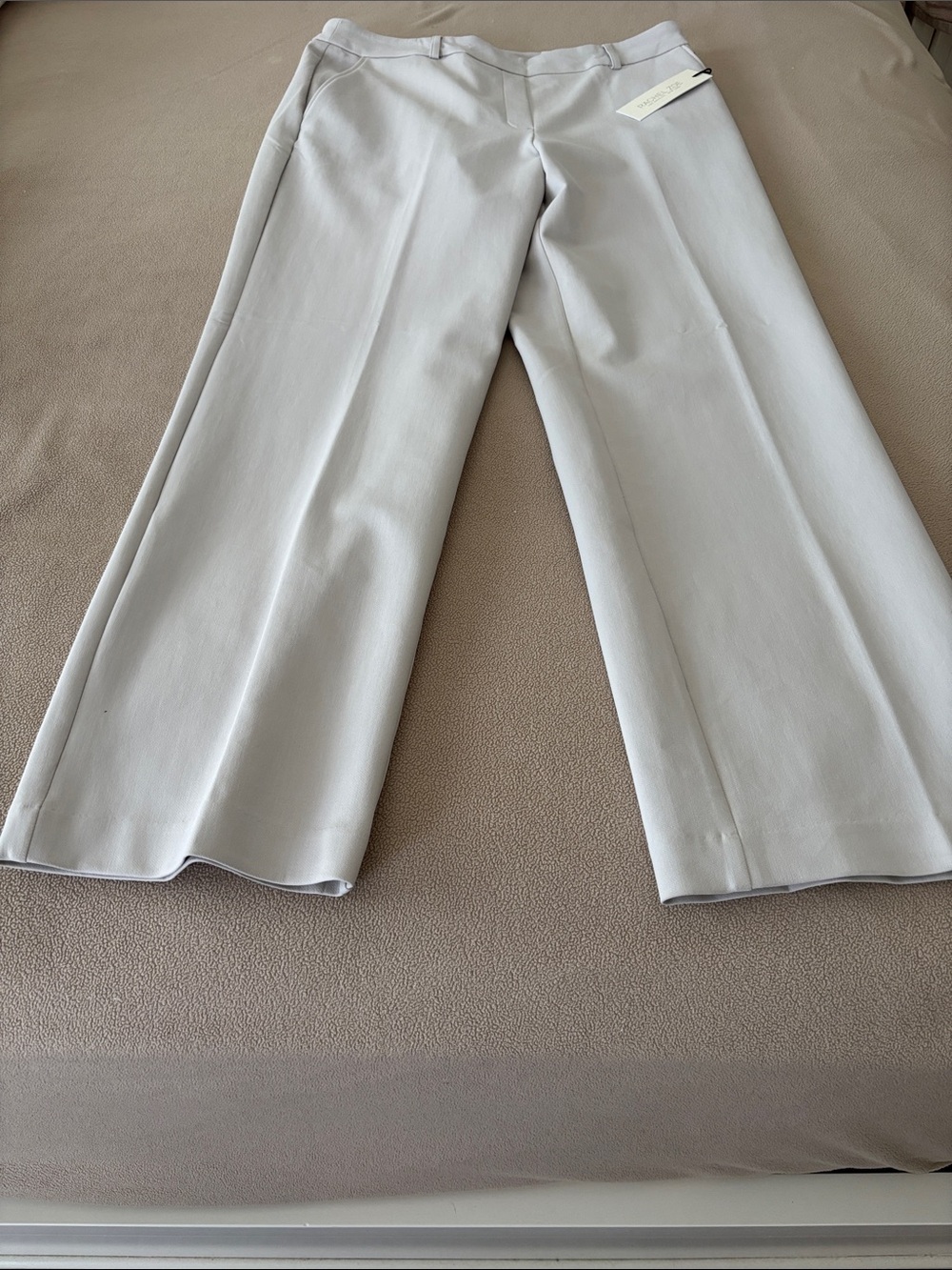 Rachel Zoe Dress Pants, size Large, light grey, slacks